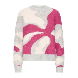 Woman sweater b.young Omea Abstract image-0