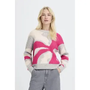 Woman sweater b.young Omea Abstract image-1