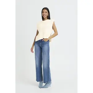 Women's sleeveless sweater b.young Nitta image-2