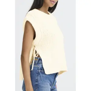 Women's sleeveless sweater b.young Nitta image-5