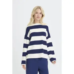 Women's striped sweater b.young Byotari image-1