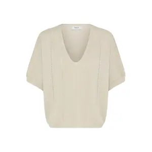 Women's V-neck sweater b.young BYMobbe image-0
