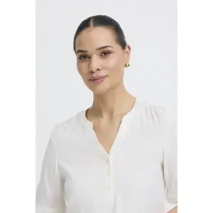 Γυναικεία μπλούza με λαιμόκοψη σε V b.young Mmjoella 4 image-3