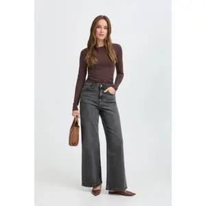 Wide Leg Women's Jeans b.young BYKajane image-2