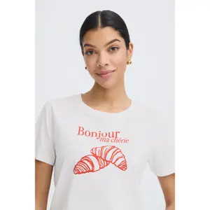 Women's printed T-shirt b.young Sobbe image-6