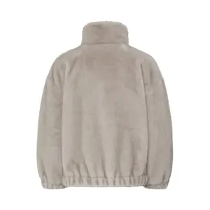 Women's faux fur jacket b.young BYCornilla image-1