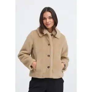 Women's faux fur jacket b.young BYCarlinno image-5