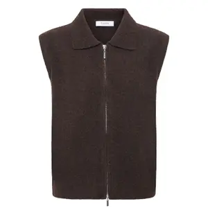 Women's sleeveless sweater b.young Omea image-0