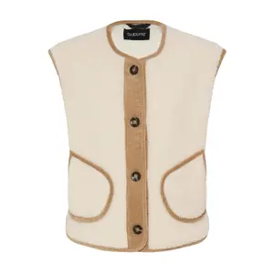 Sleeveless jacket for women b.young BYCotty image-0