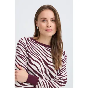 Woman sweater b.young Mmorla Jacquard image-2