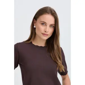 Woman sweater b.young Mmorla Lurex image-1