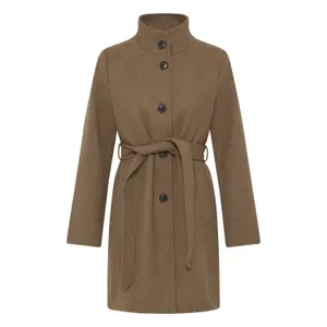 Classic Belted Women's Coat b.young BYCalia image-1