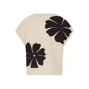 Sleeveless V-neck jumper for women b.young BYOmea image-1
