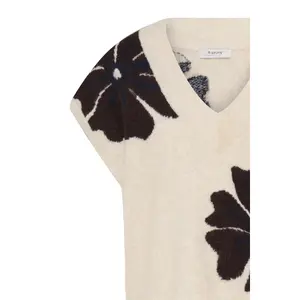 Sleeveless V-neck jumper for women b.young BYOmea image-2