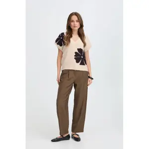 Sleeveless V-neck jumper for women b.young Omea image-2