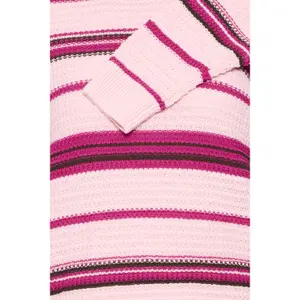 Γυναικείο ριγέ πουλόβερ b.young BYMagio Jumper 2 image-1