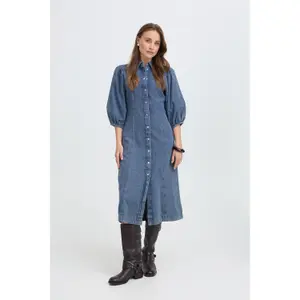 Women's denim dress b.young BYKapuca 2 image-3