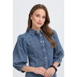 Women's denim dress b.young BYKapuca 2 image-6