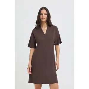 Women’s V-neck shirt dress b.young Pusti image-3