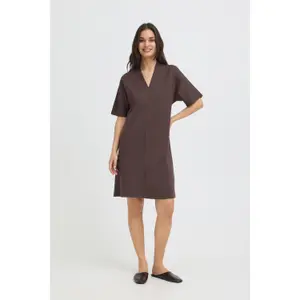 Women’s V-neck shirt dress b.young Pusti image-4