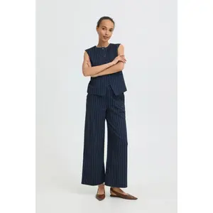 Women's Trousers b.young Rowan Stripes image-1