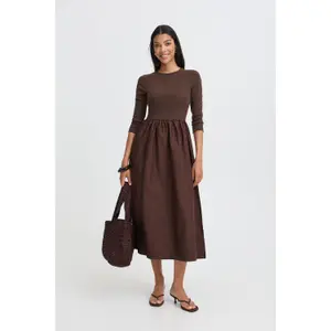 Women's round-neck dress b.young Sunnia image-3