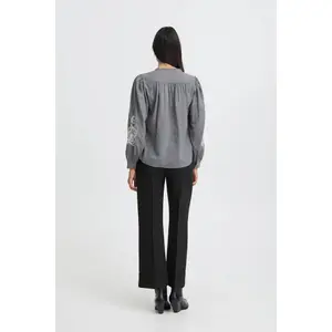 Women's coated trousers b.young Denoa image-4