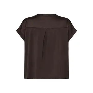 Women's V-neck T-shirt b.young Selita Placket image-1
