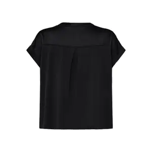Women's V-neck T-shirt b.young Selita Placket image-1