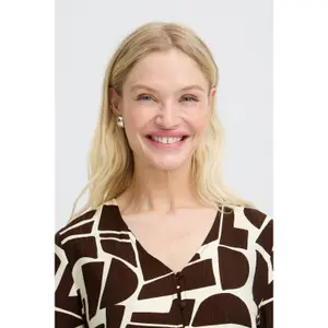 Women’s V-neck blouse b.young BYIKAIA image-6
