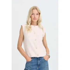 Sleeveless women's cardigan b.young Omea image-3