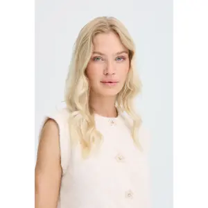 Sleeveless women's cardigan b.young Omea image-6