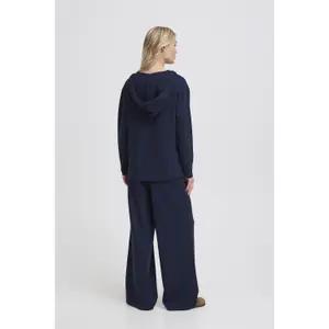 Women's V-neck hoodie b.young Pusti image-2