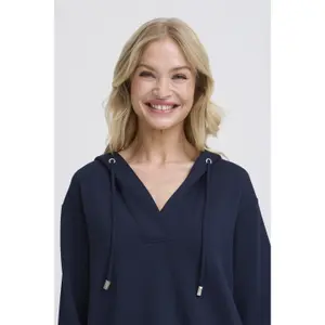 Women's V-neck hoodie b.young Pusti image-4