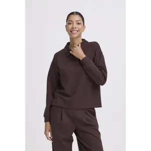 Women's polo-neck sweatshirt b.young Pusti image-4