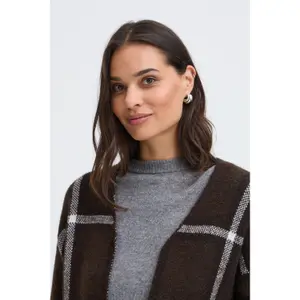 Women’s checked cardigan b.young Odell image-6