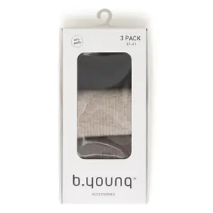 Women's socks b.young Wolly image-1