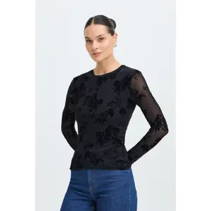 Women's long sleeve T-shirt b.young Rimesha image-4