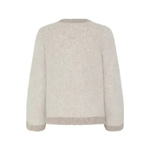 Γυναικείο ριγέ πουλόβερ b.young BMMminna Jumper image-1