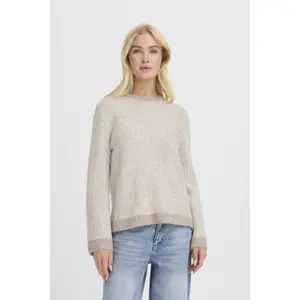 Γυναικείο ριγέ πουλόβερ b.young BMMminna Jumper image-4