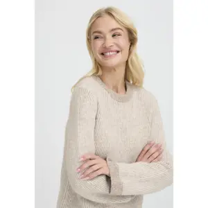 Γυναικείο ριγέ πουλόβερ b.young BMMminna Jumper image-6