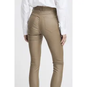 Kvinderne bukser i læderlook b.young Kiko image-6