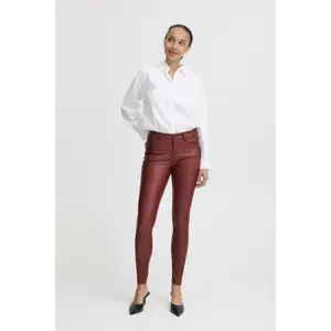 Vrouwen coated broek b.young Kiko image-3