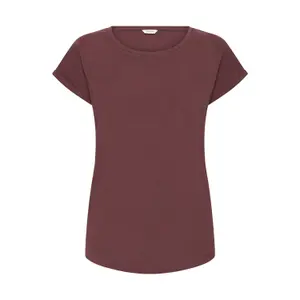 Damen T-Shirt aus Baumwolle und Viskose b.young Pamila image-0