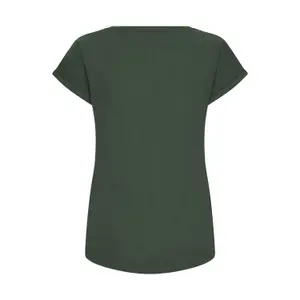 Camiseta de algodão e viscose mulher b.young Pamila image-1