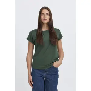 Camiseta de algodão e viscose mulher b.young Pamila image-4