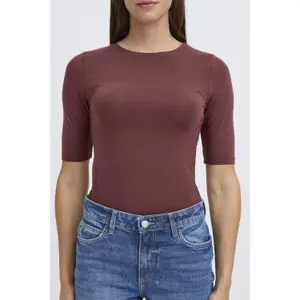 Women's slim-fit T-shirt b.young Pamila image-3