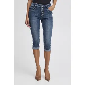 Bukser til kvinder b.young Kaily Capri image-6