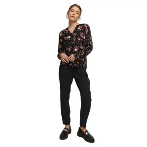 Camisa de pescoço em v das mulheres b.young Bymmjoella 2 image-1