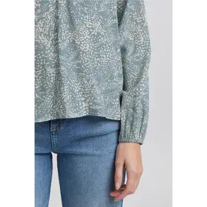 Camisa de pescoço em v das mulheres b.young Bymmjoella 2 image-5